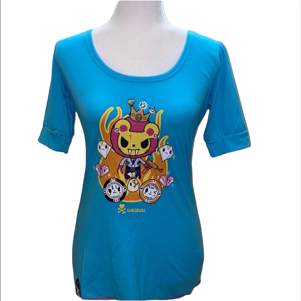 Nwot Tokidoki cotton modal shortsleeved shirt top